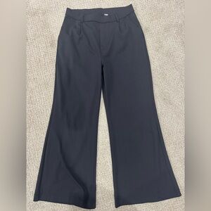 Halara Black Wide-Leg Trousers NWOT